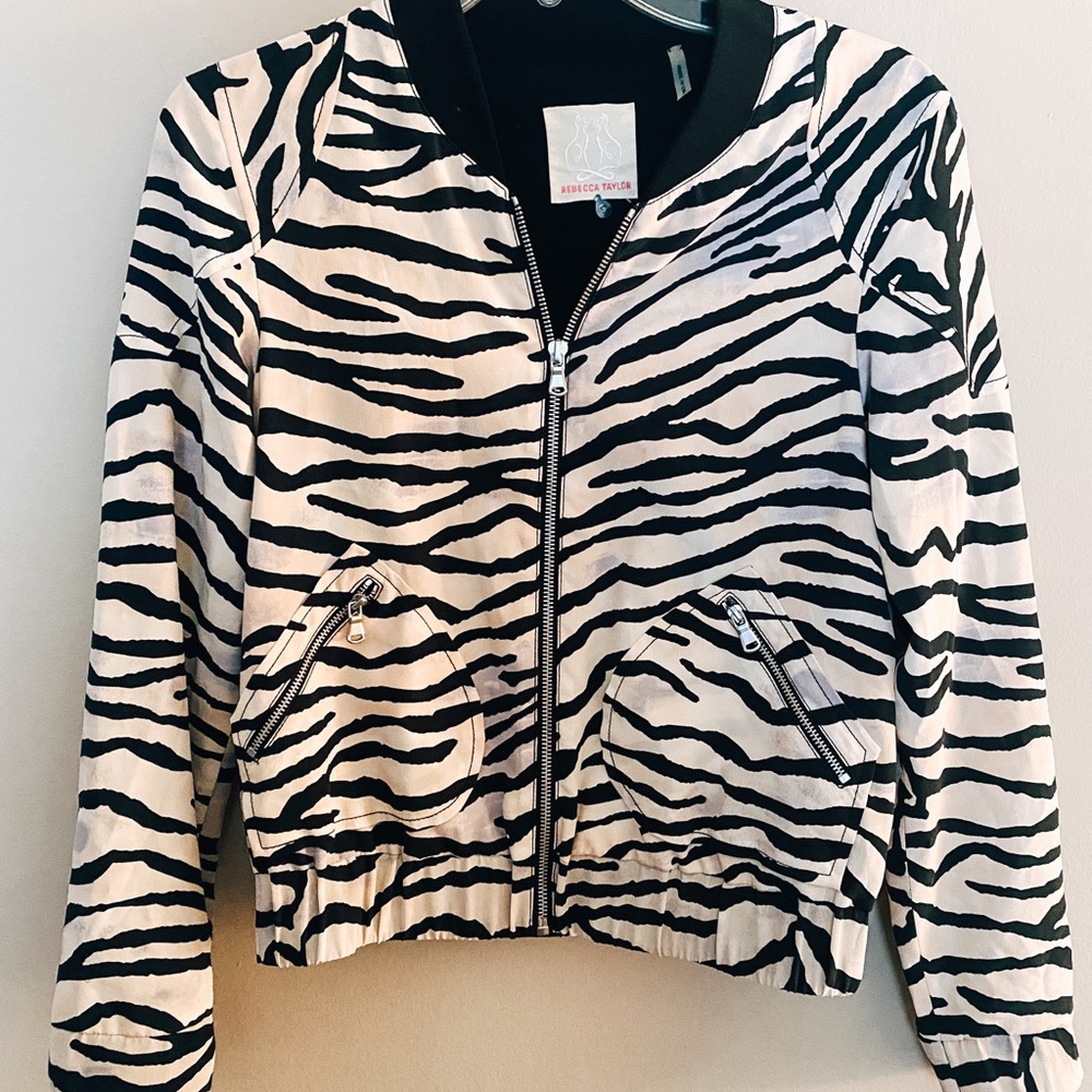 Lightweight Zebra Fashion Jacket